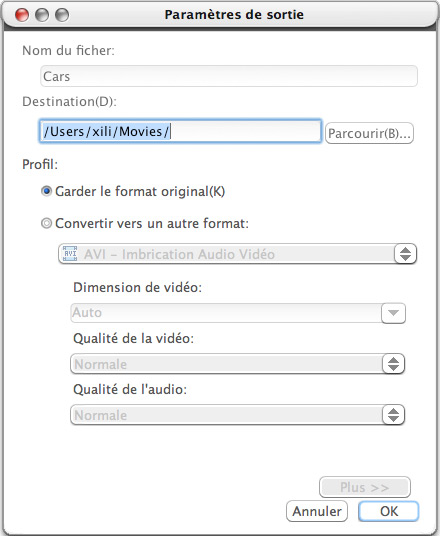 Xilisoft Clippeur Video pour Mac